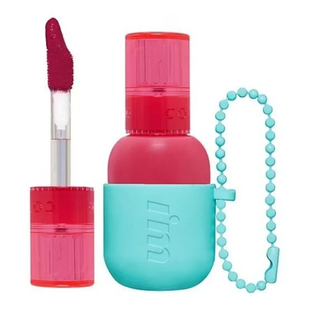 I'm Meme Color Key Ring Water Gel Lip Tint My Cherry Non Smudge Travel Size NEW
